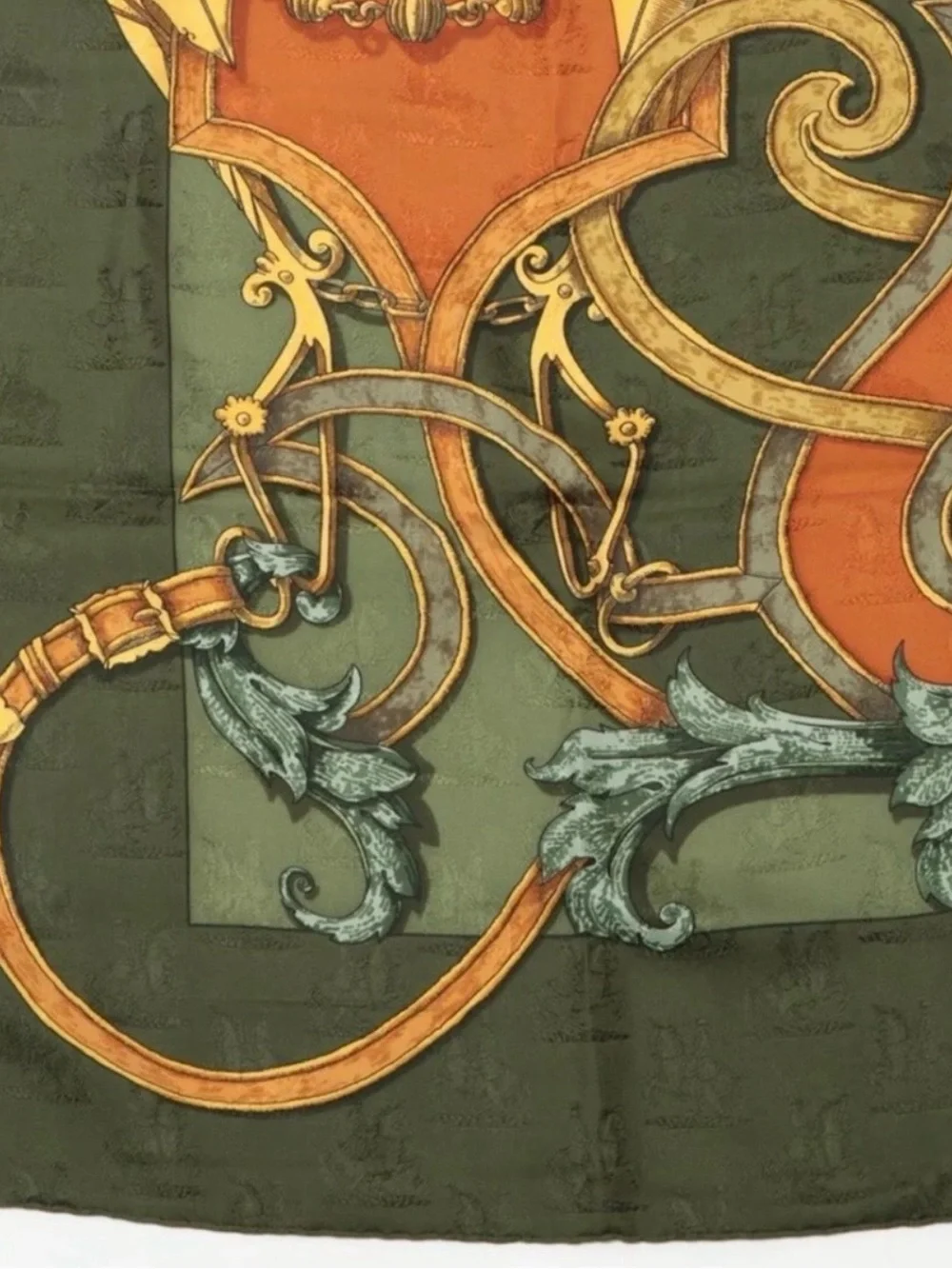 Hermes Carre 90 L'Instruction Du Roy Silk Scarf